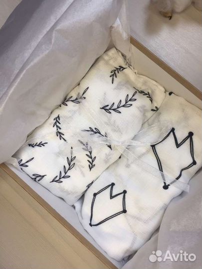 Муслиновые пеленки новые