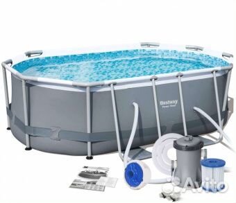 5614А Каркасный бассейн Bestway 305х200х84 см