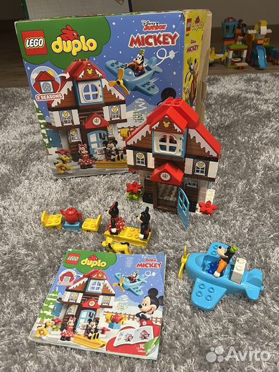 Lego duplo домик микки 2 сезона/день рождения