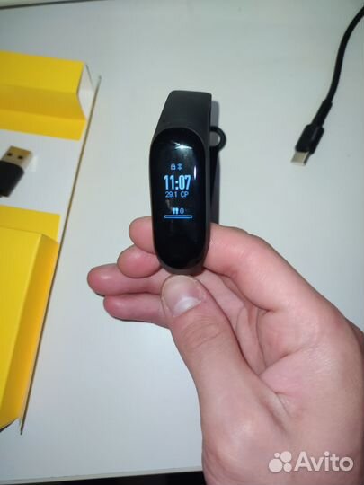 Фитнес браслет-часы Xiaomi Mi Band 3 оригинал