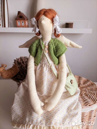 Интерьерная кукла тильда