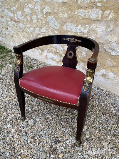 Компьютерный стол с креслом в стиле ампир