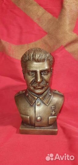 Бюст, бронза Сталин