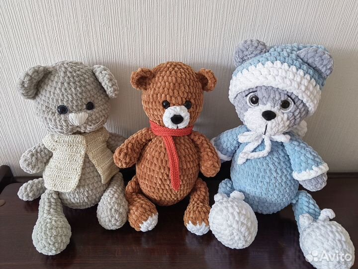 Вязаные игрушки на заказ и в наличии