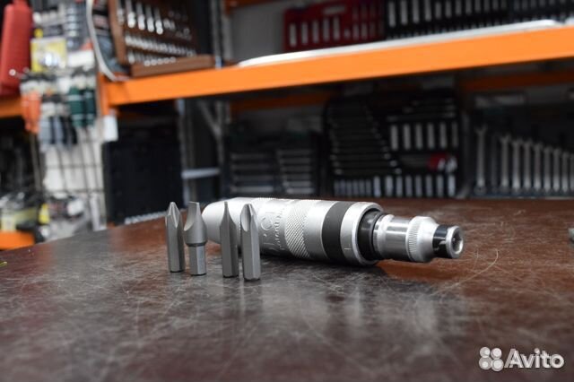 Отвертка ударная с битами PH и SL 6пр force