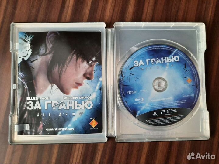 За гранью две души ps3 стилбук+диск