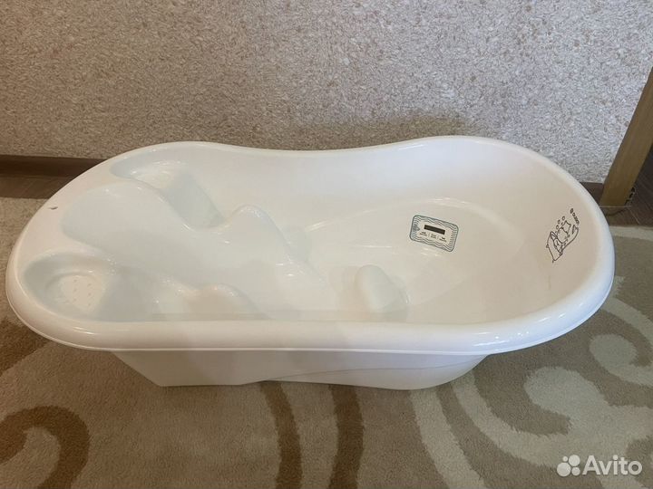 Ванночка для купания Olson с термометром