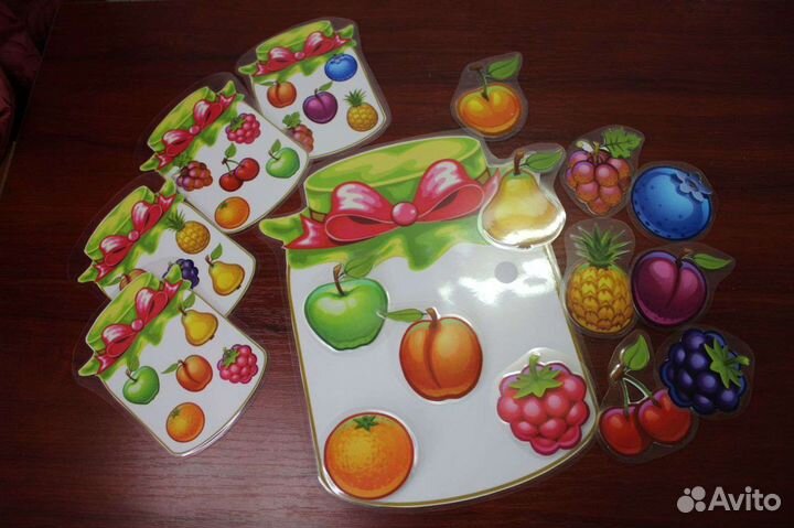 Развивающие альбомы на липучках