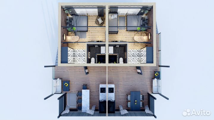 3D визуализация, дизайн - архитектура, ландшафт