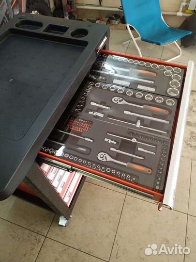 Тележка с инструментами sthor (Польша) 302предмета