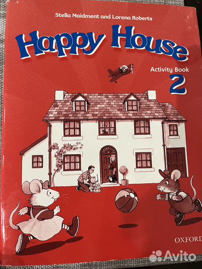 Учебник и тетрадь по англ. языку Happy House 2