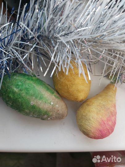 Ватные игрушки СССР