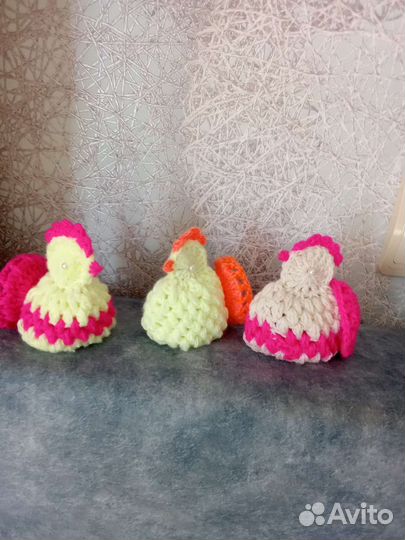 Курочки пасхальные