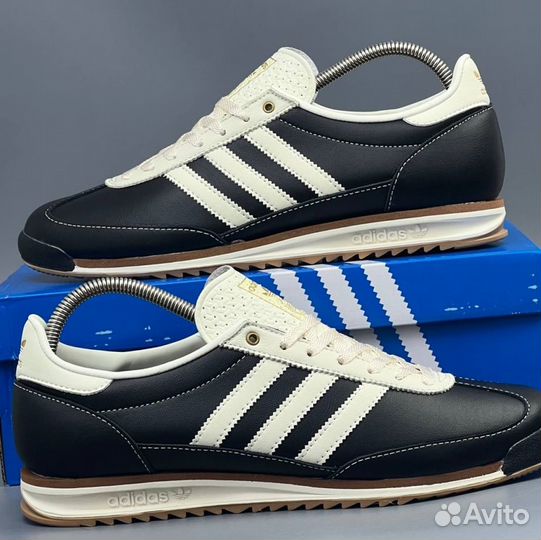 Кроссовки Adidas SL 72 Core Black Leather