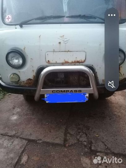 Кенгурятник на УАЗ буханка