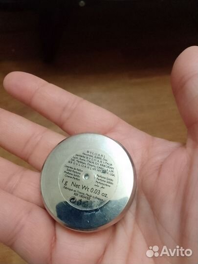 Упаковка для твердых духов Bwlgary