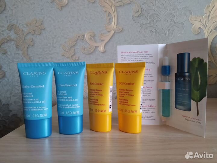 Миниатюры пробники Clarins