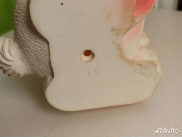 Заяц резиновый винтаж