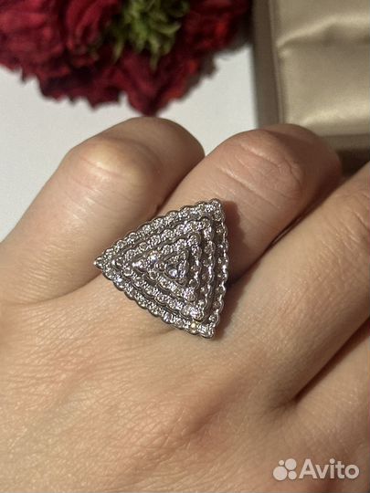 Кольцо бриллиант 585 проба