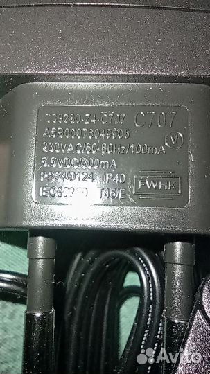 Блок питания телефонов Siemens C707 6.5 v 0.3 A
