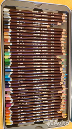 Профессиональные карандаши Derwent Coloursoft 36