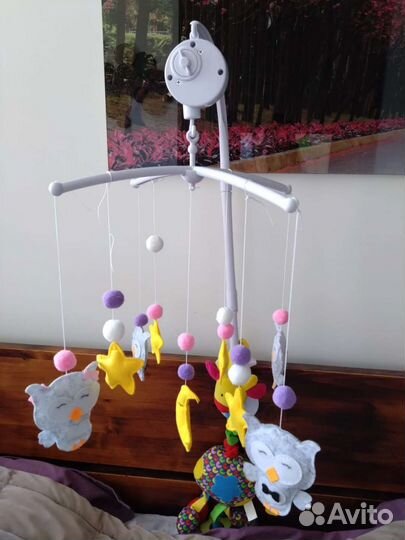 Мобиль из фетра