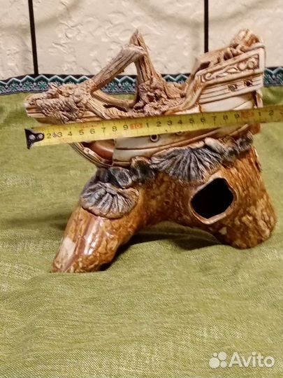 Кораблик в аквариум