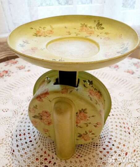 Весы кухонные СССР декупаж