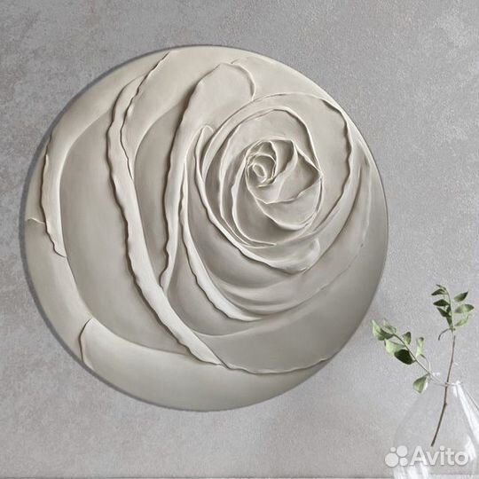 Гипсовая картина, большое панно, барельеф панно на