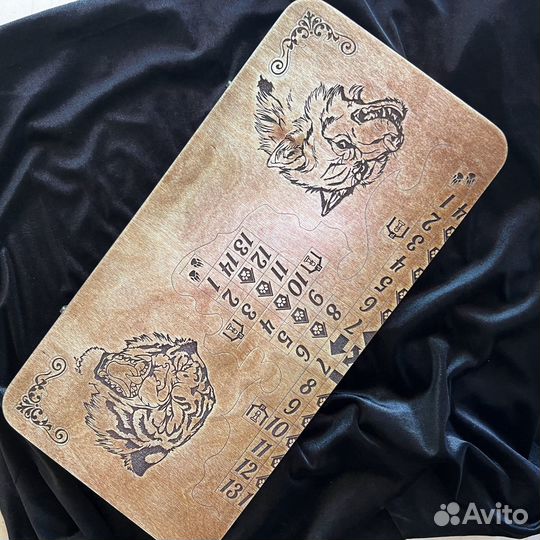 Нарды + Парчис (Лудо). 2 в 1 Эксклюзив. 50х50