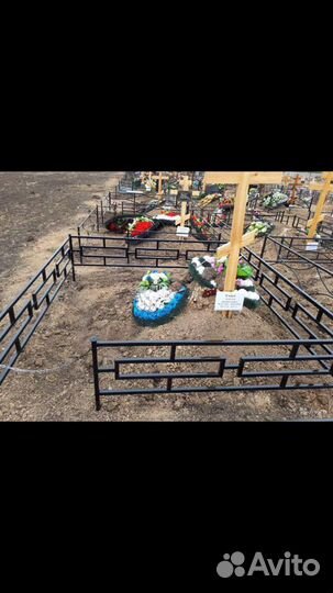 Оградки на кладбище/изготовление/установка