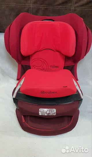 Детское автокресло Cybex Juno-Fix Poppy Red