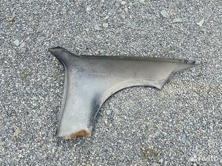 Левое крыло на bmw 116i