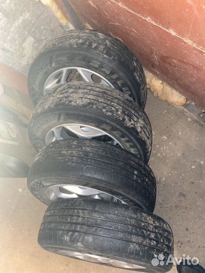 Колеса в сборе r15 зимние и летние