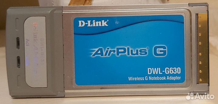 Беспроводной адаптер D-Link Air-Plus G DWL-G630