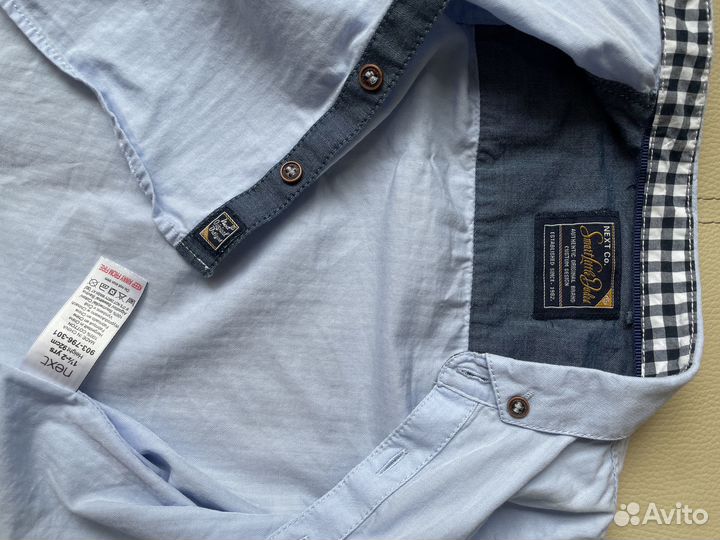 Рубашка next 92см жилетка 92 см