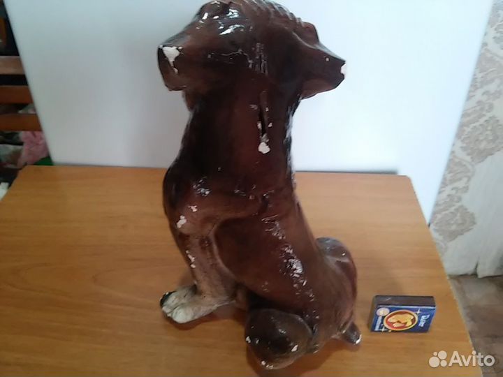 Статуэтки.Свинка,собака большая,козел,гуси