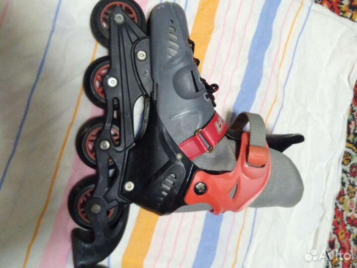 Роликовые коньки раздвижные