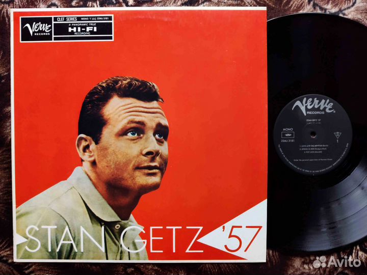 Stan Getz – Stan Getz '57 Verve Records – 23MJ 31