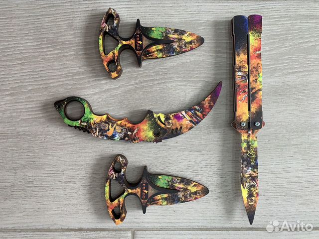 Набор деревянных ножей CS:GO