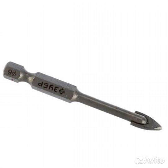 Сверло по кафелю, керамике, стеклу, 6 мм, зубр