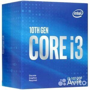 Процессор Intel Core i3 10100f lga 1200