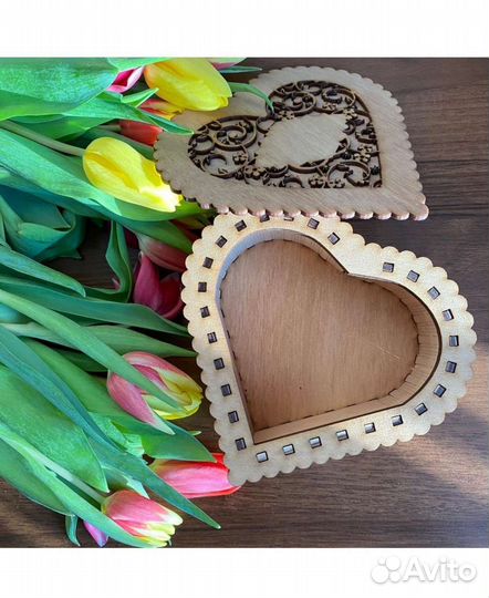 Шкатулка из дерева подарочная коробка из дерева