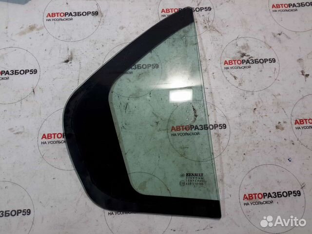 Форточка двери задняя правая Renault Logan 2