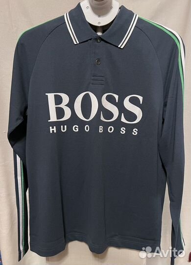 Мужское поло hugo boss