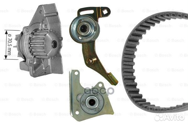 Ремкомплект грм С помпой;citroen peugeot 19879