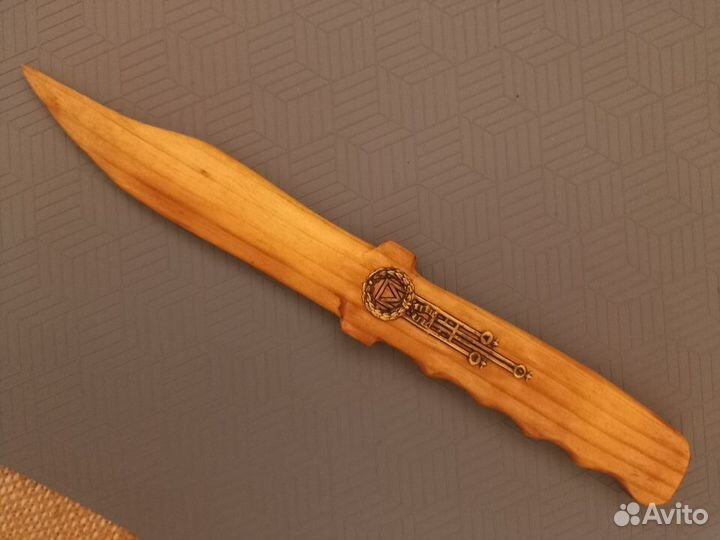 Поделка деревянный нож