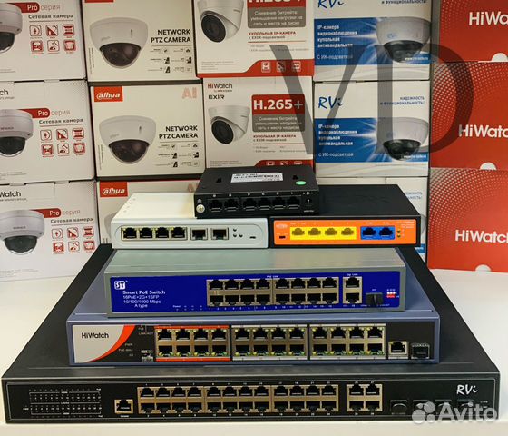 Poe коммутаторы 6-10 портов