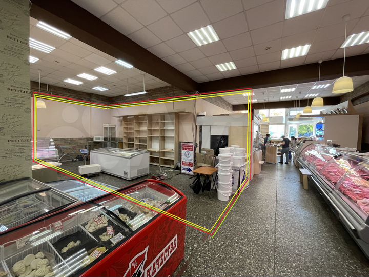 Услуги - торговля 40 м²