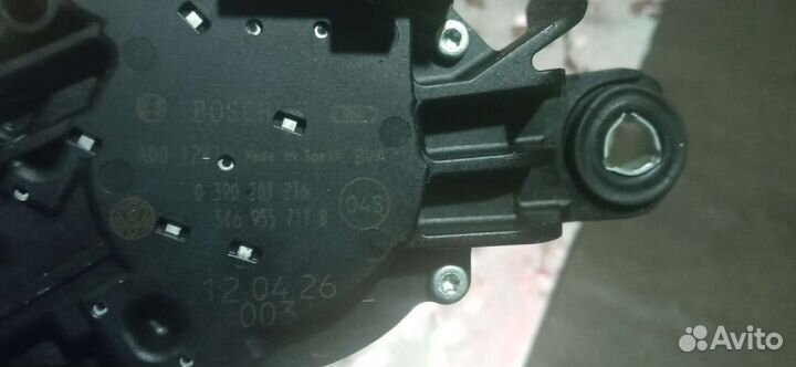 Мотор заднего очистителя гольф